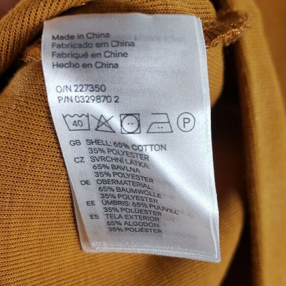 David Beckham Men's Medium Mustard Yellow Sweater - Picture 7 of 7